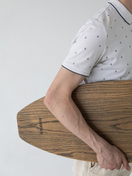 Balance board SHORTY Dark Wood