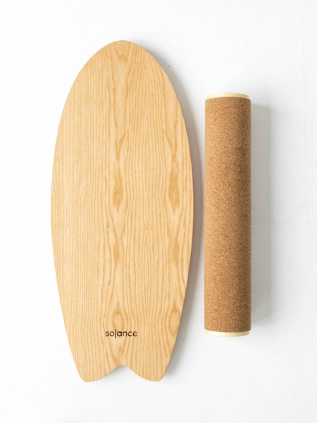 Balance board FISH Light Wood